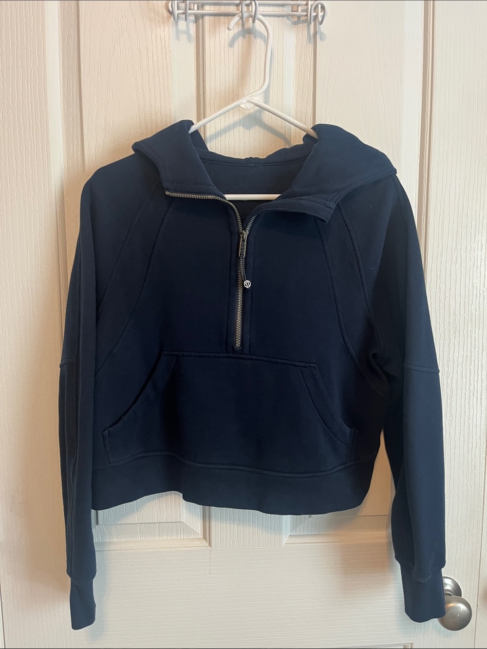 lululemon athletica Navy Half-Zip Hoodie